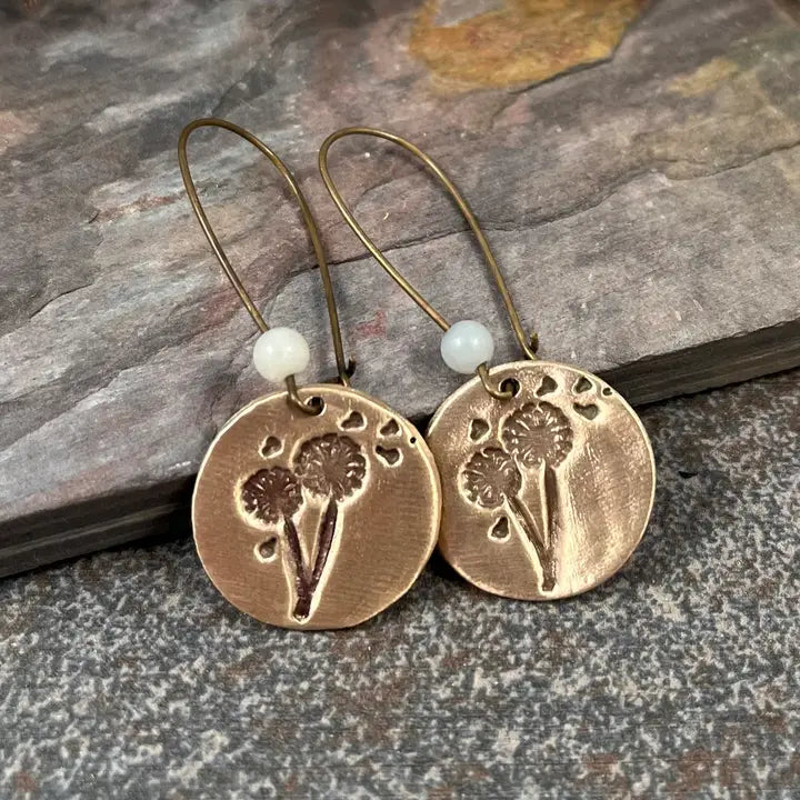 Dandelion Earrings