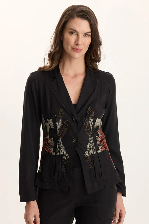 Danski Embroidered Blazer