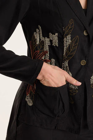 Danski Embroidered Blazer
