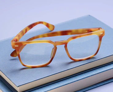 Amber Tortoise Jude Reading Glasses