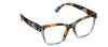 Blue Quartz Colorblock Birdie Reading Glasses