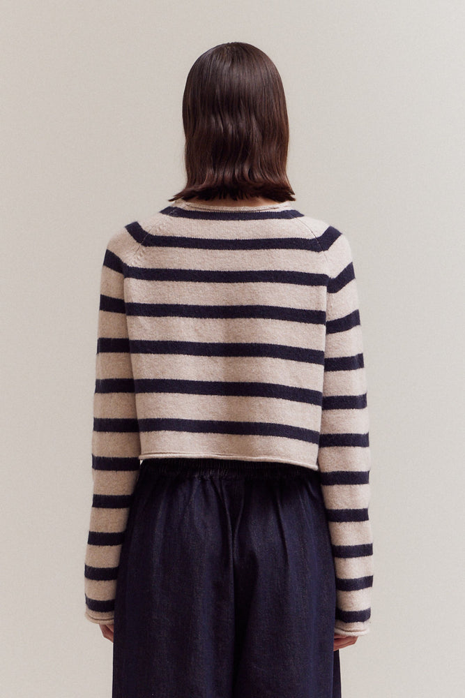 Striped Knit Sweater