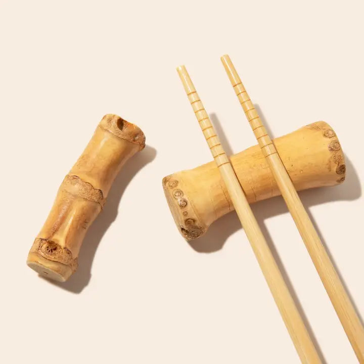 Bamboo Root Chopstick Rest