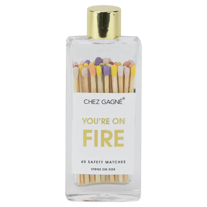 Matches In Glass Bottle Assorted