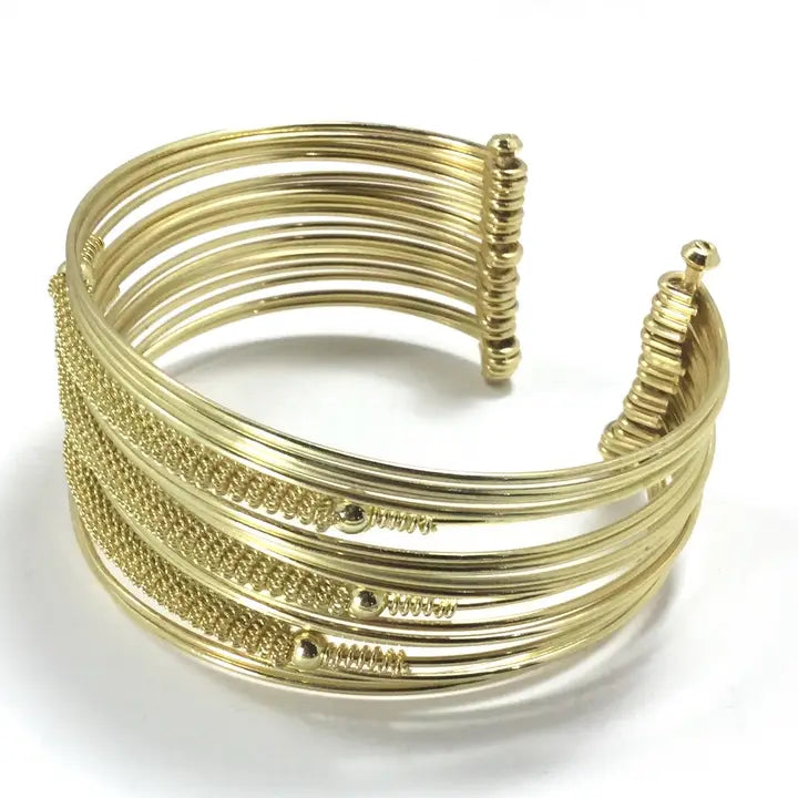 Layered Cuff Bracelet
