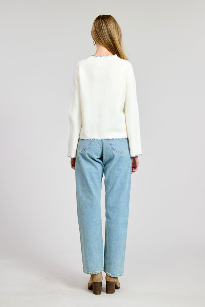 Sweater W/Fish Design