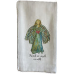 Friends Are Angels W/Heart Kitchen Towel