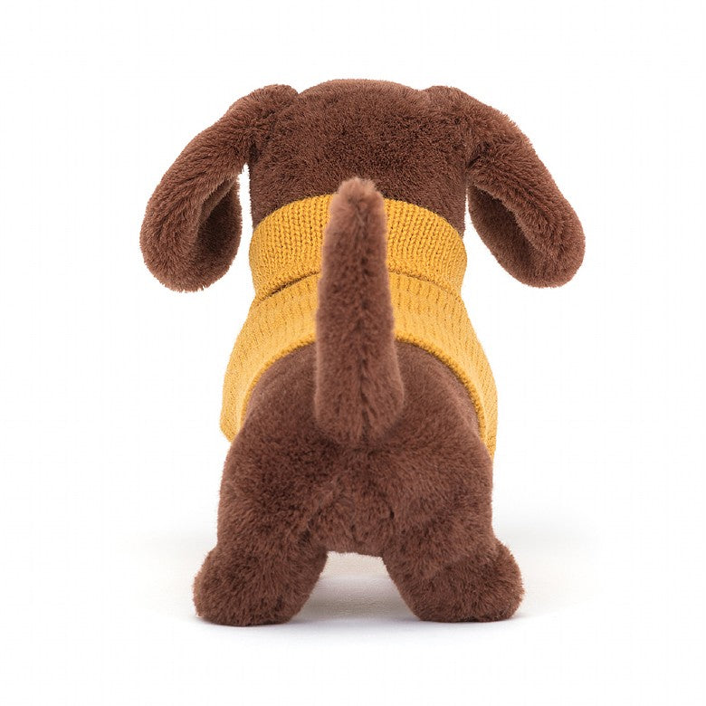 
            
                Load image into Gallery viewer, Sweater Sausage Dog Yellow
            
        