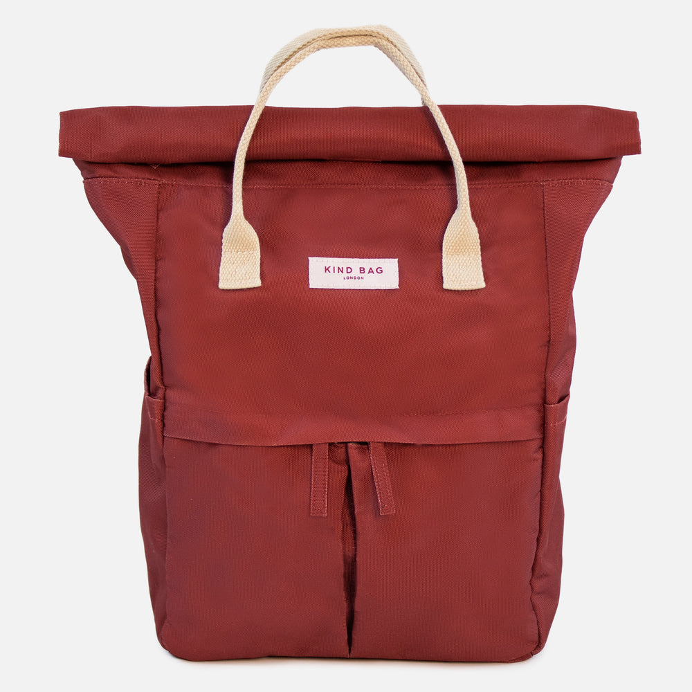 Hackney Burgundy Backpack