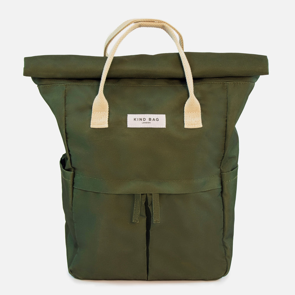 
            
                Load image into Gallery viewer, Hackney Khaki Backpack
            
        