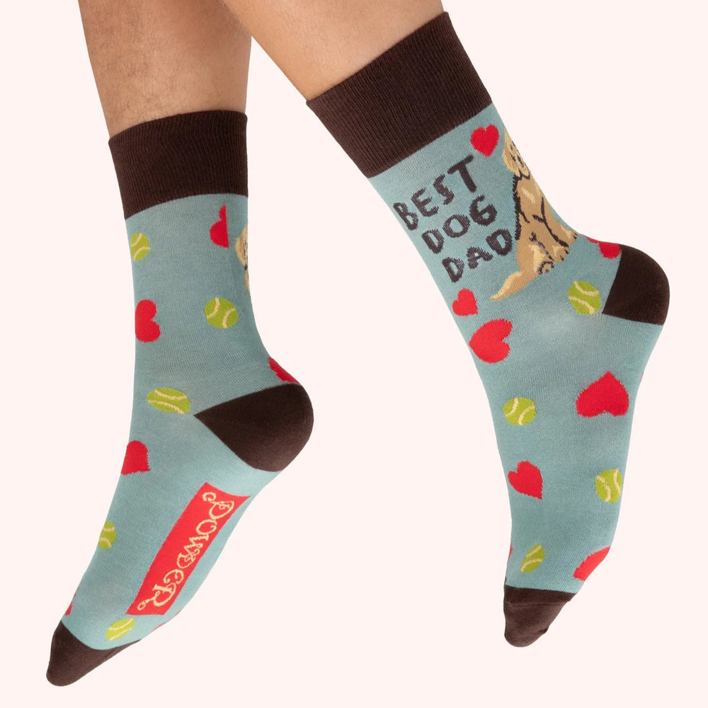 Best Dog Dad Men's Socks