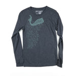 Whale Louise Long Sleeve Heather Charcoal
