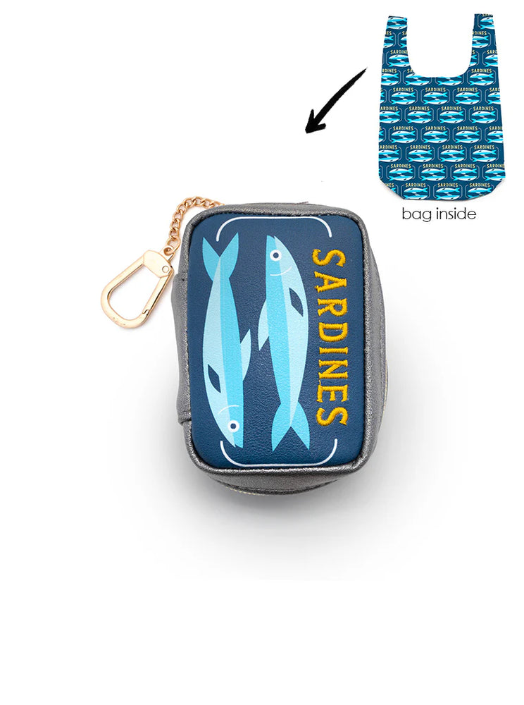 Sardine Bag Charm + Shopper Bag