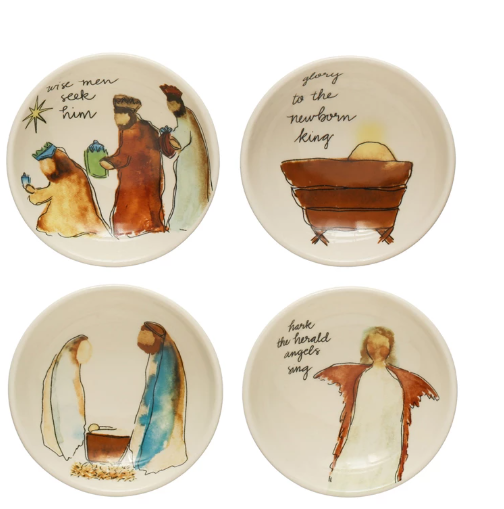 Christmas Dishes 4-Assorted