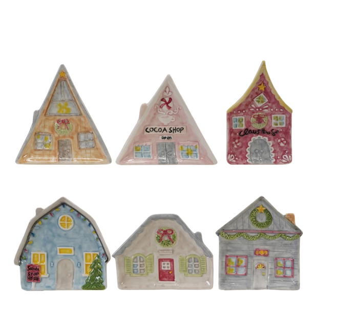 House Shaped Dish 6-Assorted