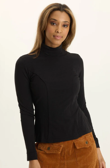 Kari Mock Neck Top
