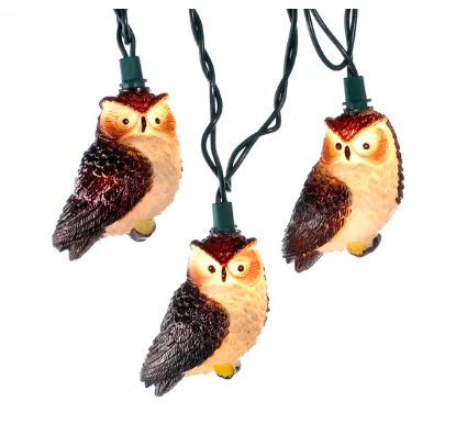Brown Owl Light Set