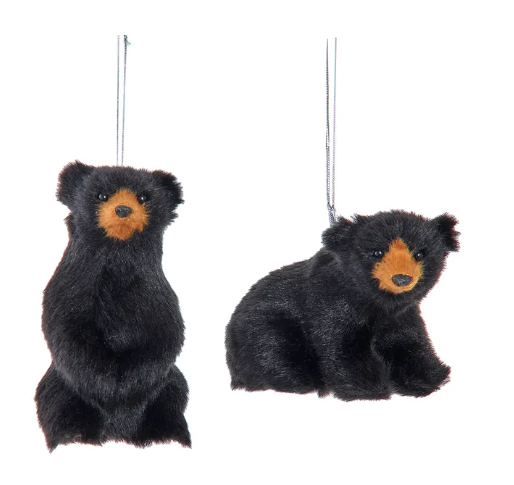 Black Bear Ornament Assorted
