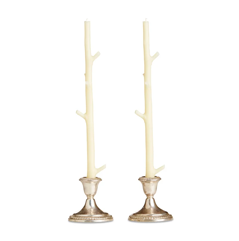 Stick Beeswax Candles Maple 15" Assorted