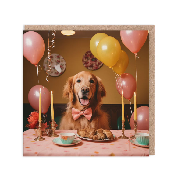 Birthday Dog Greeting Card