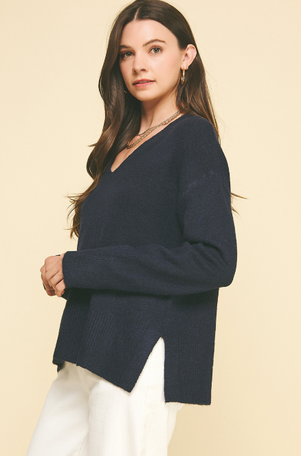 Dusty Navy Sweater