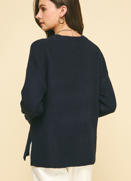 Dusty Navy Sweater