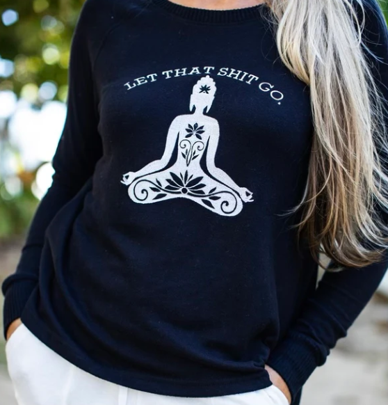 Long Sleeve Shirt Embroidery Black