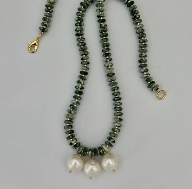Madeleine Necklace Tree Agate
