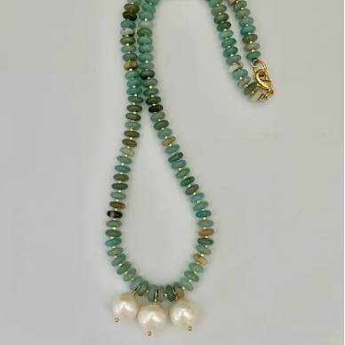 Madeleine Necklace Amazonite