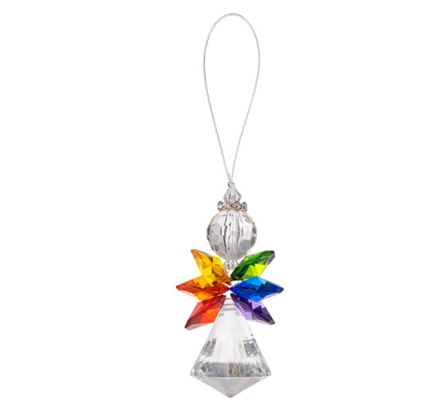 Angel Rainbow Ornament