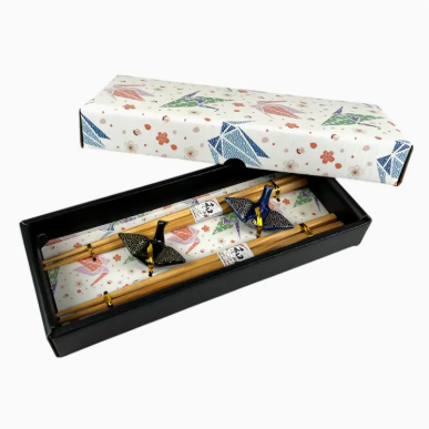 Origami Crane Chopsticks and Chopsticks Rests Gift Set