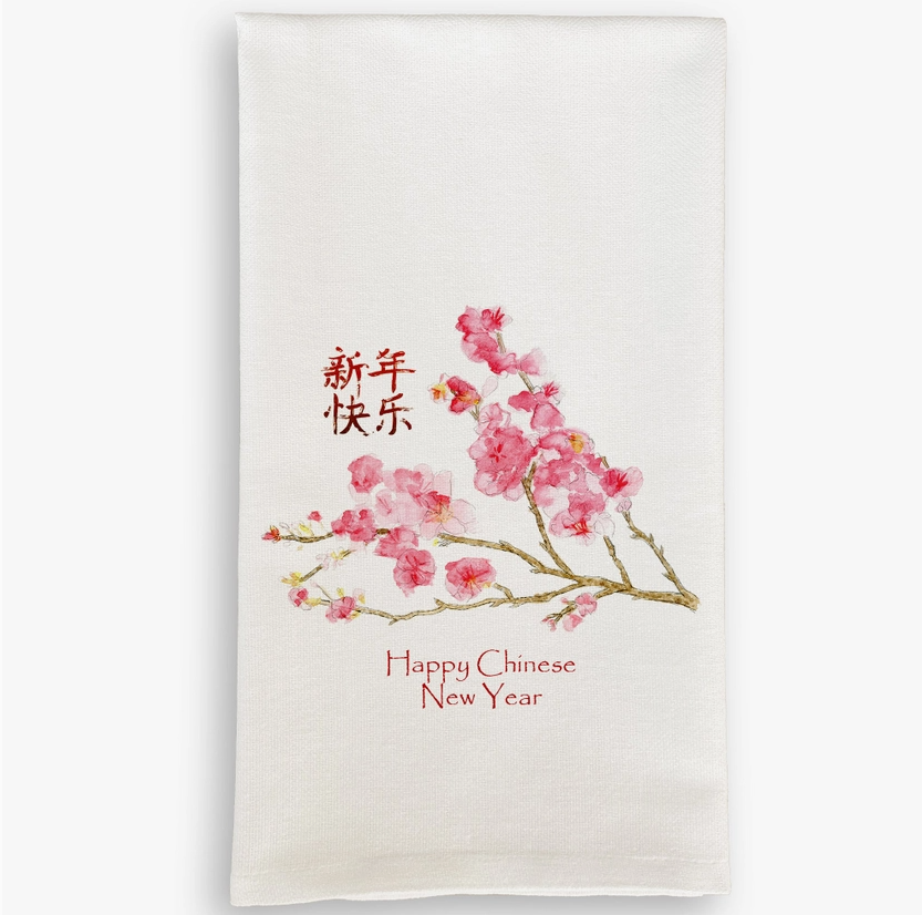 Happy Chinese New Year  Kitchen Towel