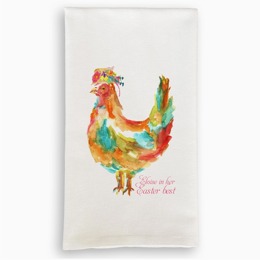 Easter Best Chicken Kitchen Towel