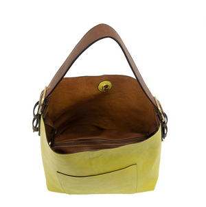 Citrus Hobo Vegan Leather Handbag