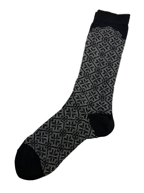 Black Scandia Alpaca Socks
