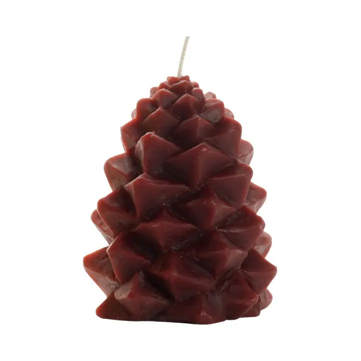 Medium Pinecone Beeswax Candle
