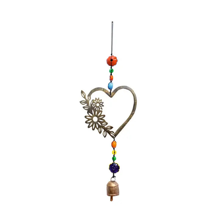 Blooming Heart Metal Chime