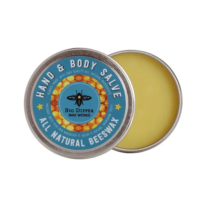 Beeswax Hand & Body Salve Tin