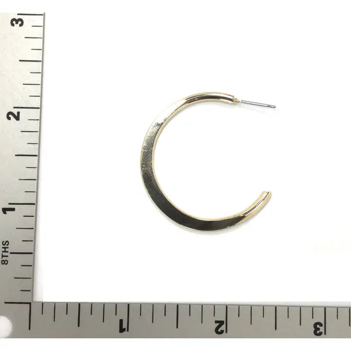 Flat Classic Hoops