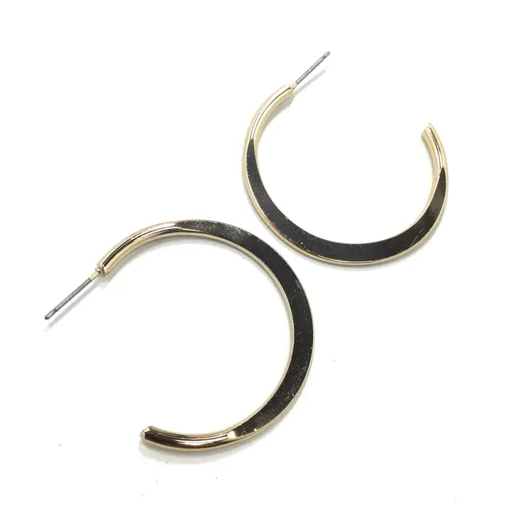 Flat Classic Hoops