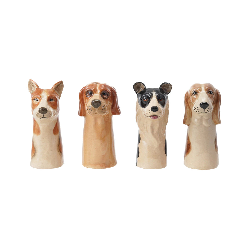Assorted Dog Bud Vases