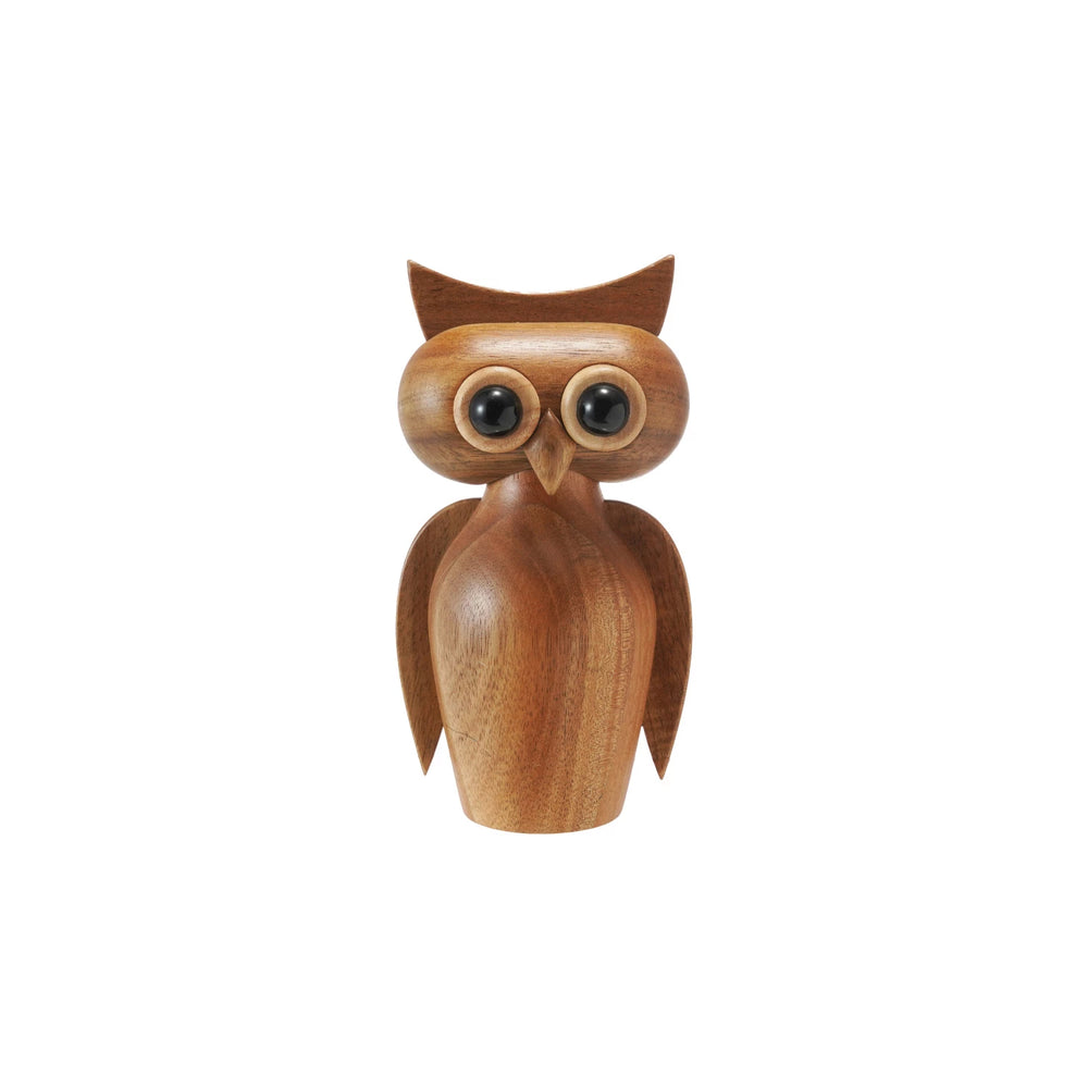 Acacia Wood Owl Salt/Pepper Mill