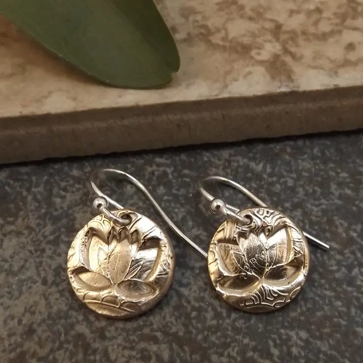 Lotus Earrings