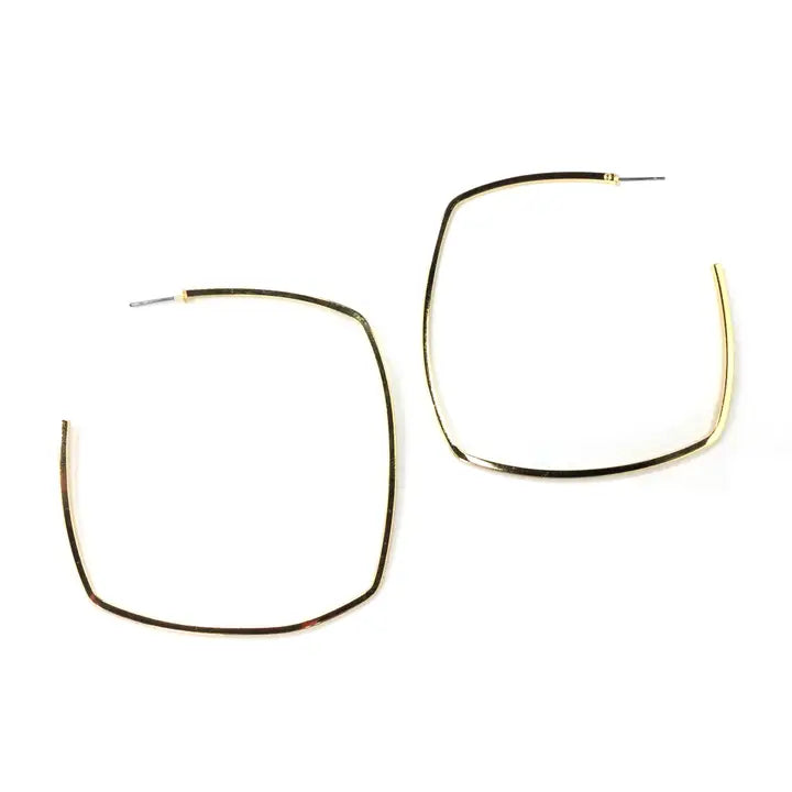 Geometric Hoop Earrings
