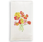 Colorful Poppies Kitchen Towel