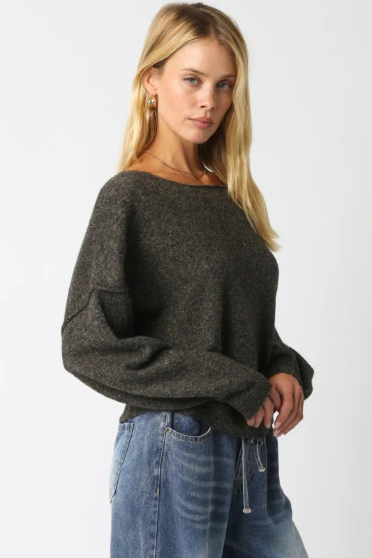 Charcoal Miranda Sweater