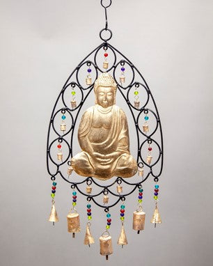 Iron Buddha and Bells Chime