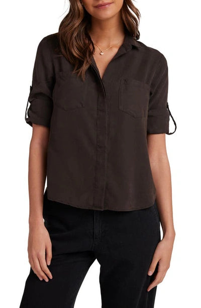 Split Back Button Shirt