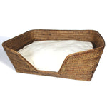 Dog Bed with Cushion 26x19x9"H