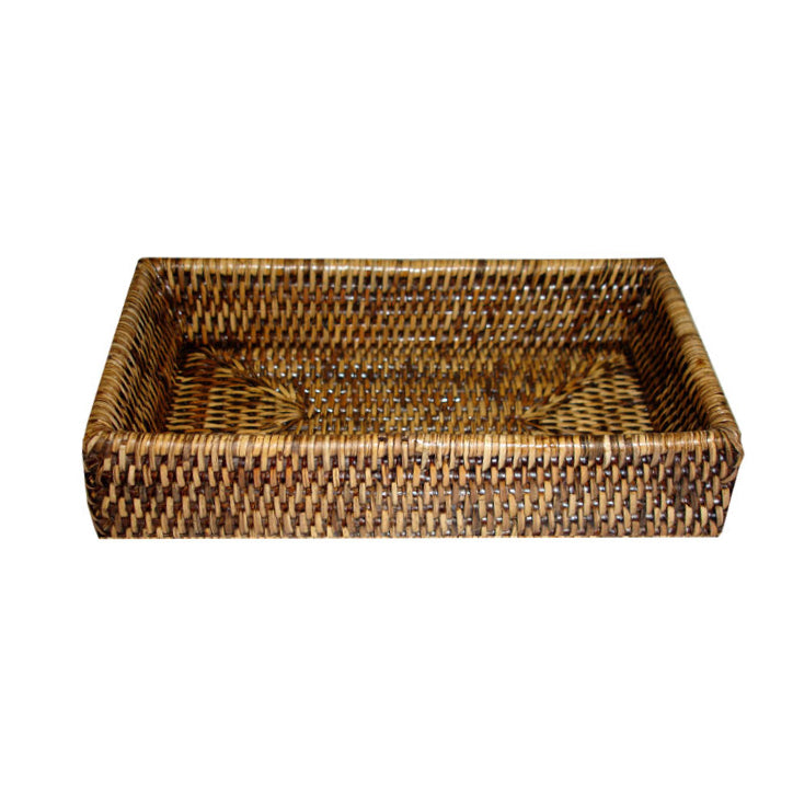 Guest Towel Tray - Antique Brown